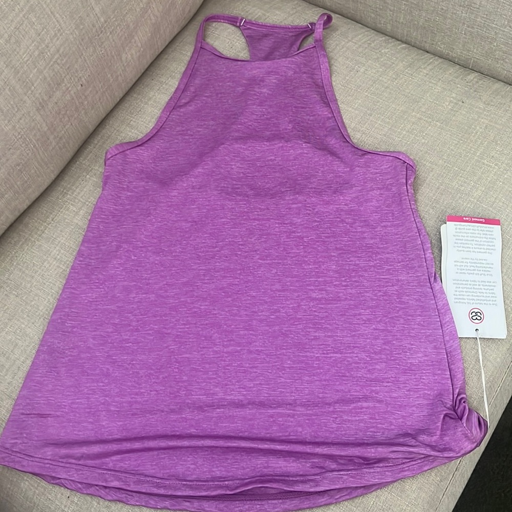 Strut Stuff Tank Top Purple MEW Dance child size 10